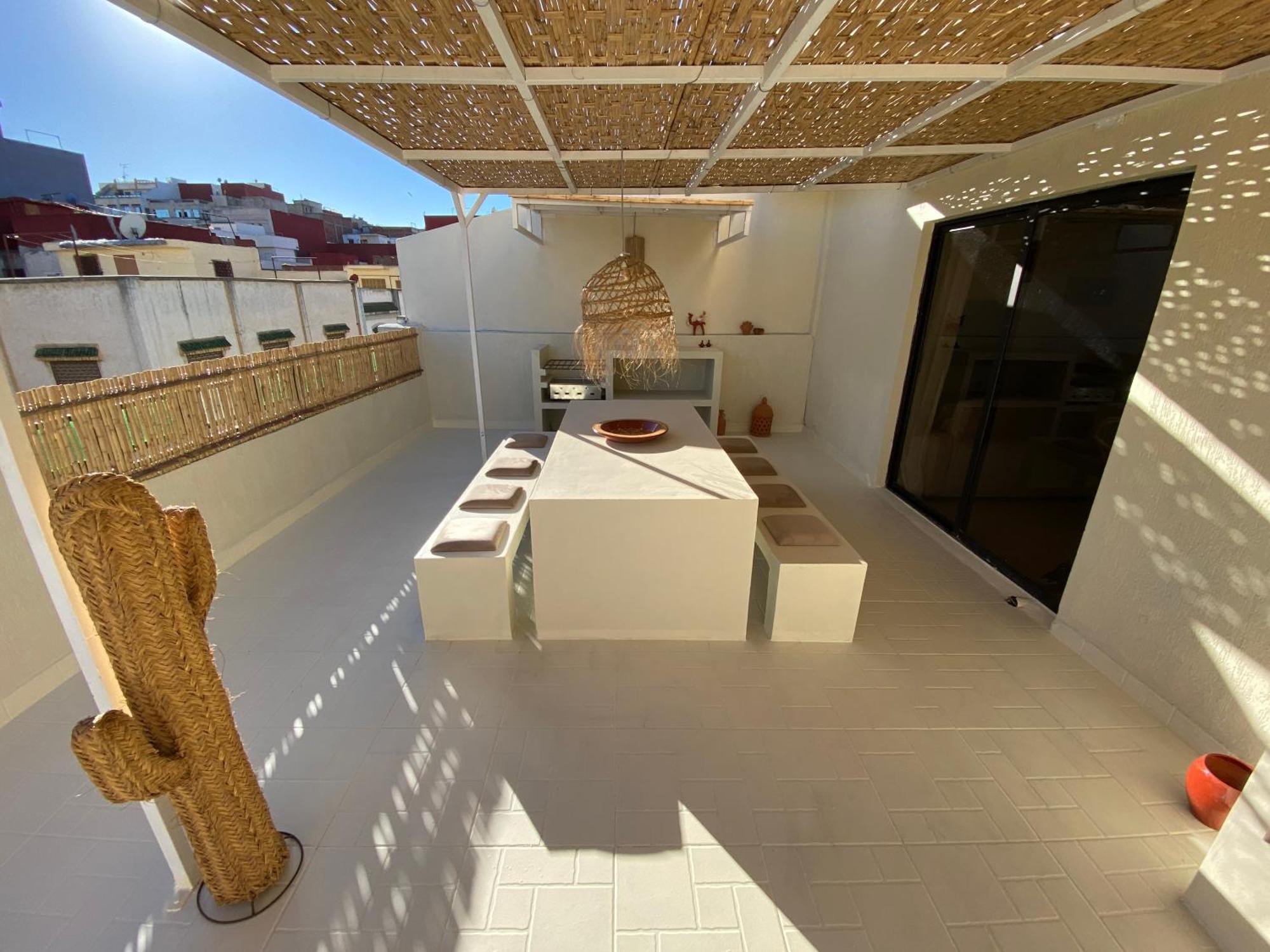Magnificent Apartment With Private Rooftop Terrace Tanger Ngoại thất bức ảnh